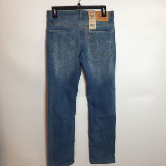 NWT Levi's Boy’s Jeans 511 Slim from Hip to Ankle Stretch 91R511-L3J Sz 16 28x28 - Picture 9 of 16